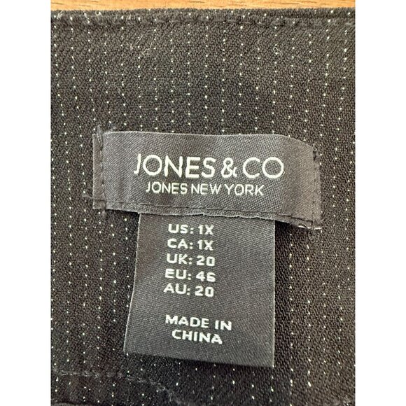 Jones & Co Pull On Skinny Ankle Pants, size 1X - Picture 9 of 13